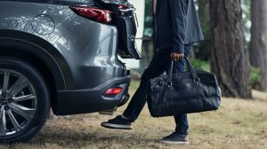 Motion sensor trunk door