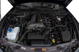 Engine appearance of the 2021 Mazda MX-5 Miata available at Wyatt Johnson Mazda