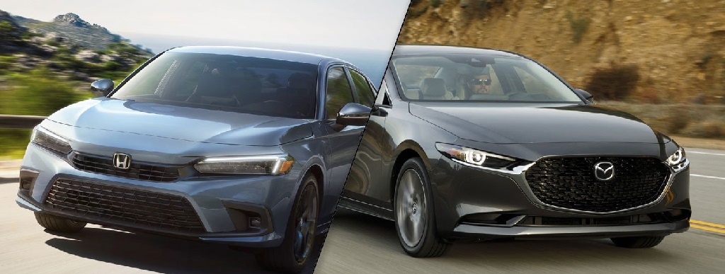 2021 Mazda3 Vs. 2021 Honda Civic