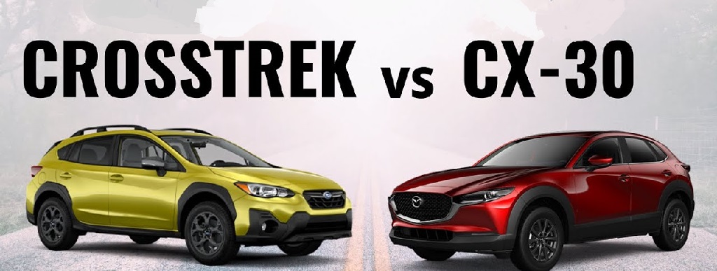 2021 Mazda CX-30 Vs 2021 Subaru Crosstrek