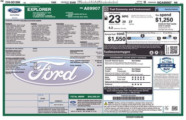 2022 Ford Explorer XLT