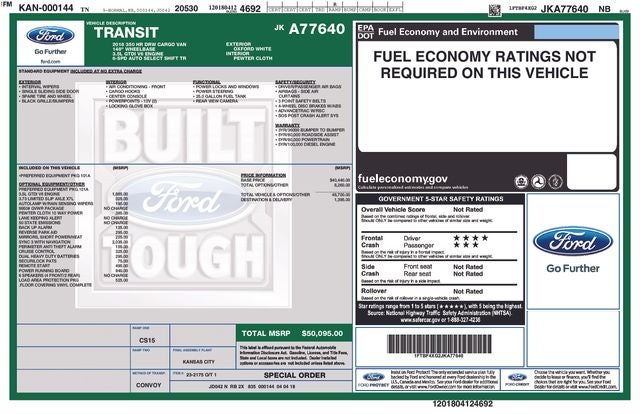2018 Ford Transit-350 Base