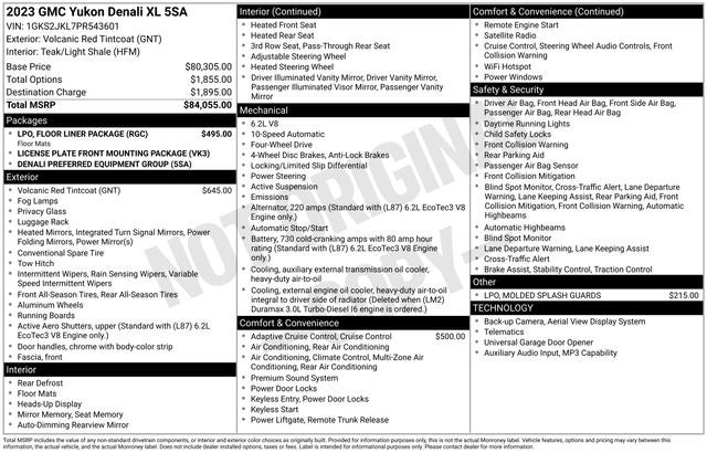 2023 GMC Yukon XL Denali