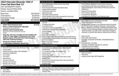 2023 Chevrolet Silverado 1500 LT LT1