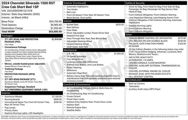 2024 Chevrolet Silverado 1500 RST