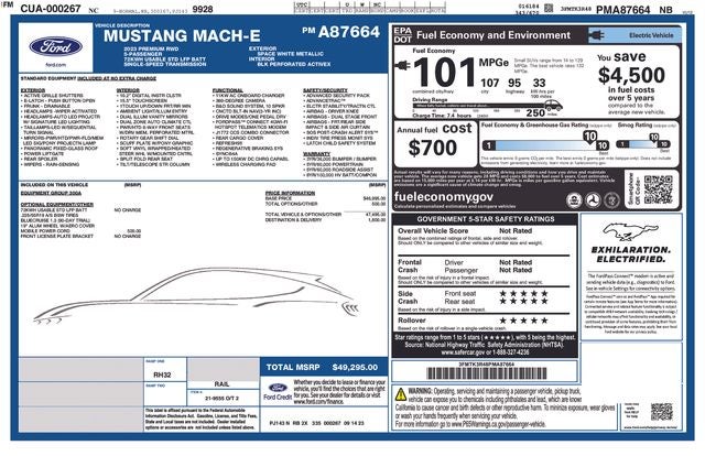 2023 Ford Mustang Mach-E Premium