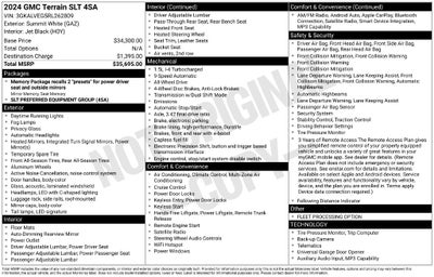 2024 GMC Terrain SLT