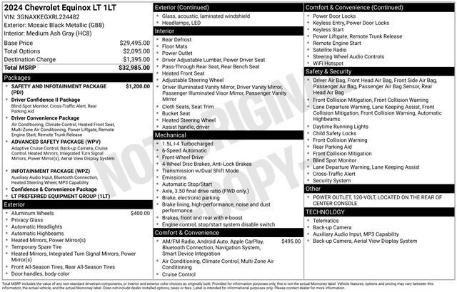 2024 Chevrolet Equinox LT