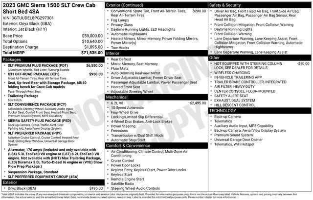 2023 GMC Sierra 1500 SLT