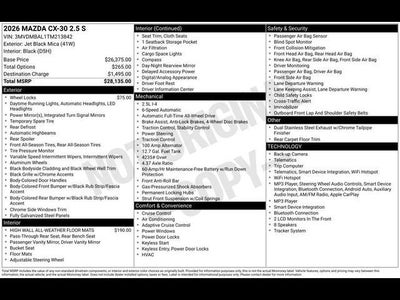 2026 Mazda Mazda CX-30 2.5 S AWD