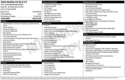 2024 Mazda Mazda CX-30 2.5 S