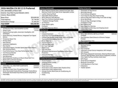 2026 Mazda Mazda CX-30 2.5 S Preferred AWD