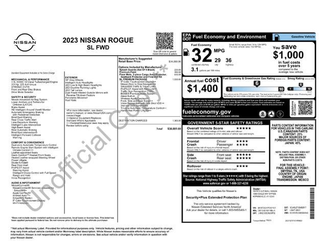 2023 Nissan Rogue SL