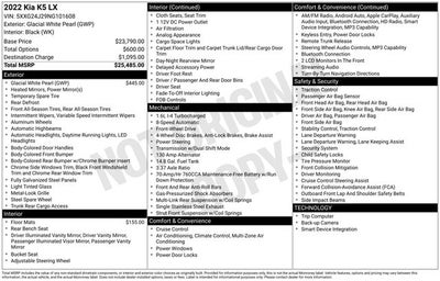 2022 Kia K5 LX
