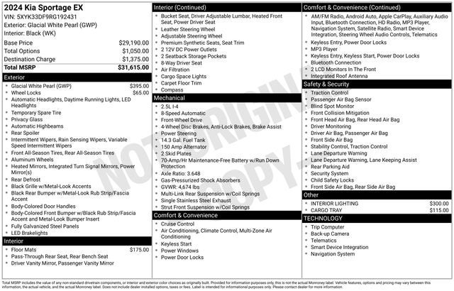 2024 Kia Sportage EX