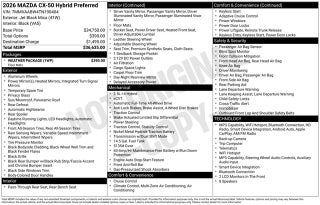 2026 Mazda Mazda CX-50 Hybrid Preferred