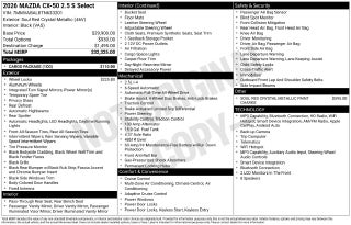 2026 Mazda Mazda CX-50 2.5 S Select