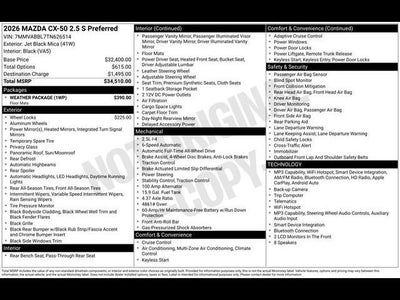 2026 Mazda Mazda CX-50 2.5 S Preferred AWD