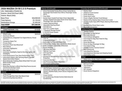 2026 Mazda Mazda CX-50 2.5 S Premium