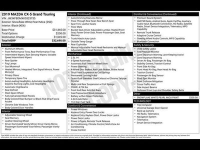 2019 Mazda Mazda CX-5 Grand Touring