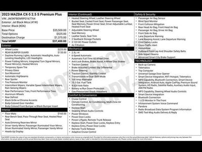 2023 Mazda Mazda CX-5 2.5 S Premium Plus Package