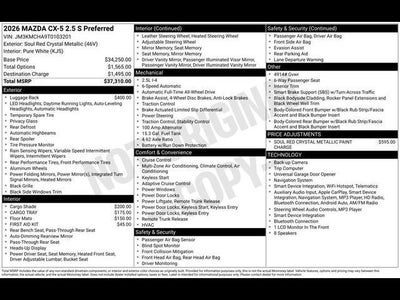 2026 Mazda Mazda CX-5 2.5 S Preferred AWD