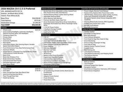 2026 Mazda Mazda CX-5 2.5 S Preferred AWD