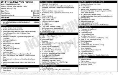 2018 Toyota Prius Prime Premium