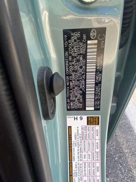2020 Toyota Prius XLE