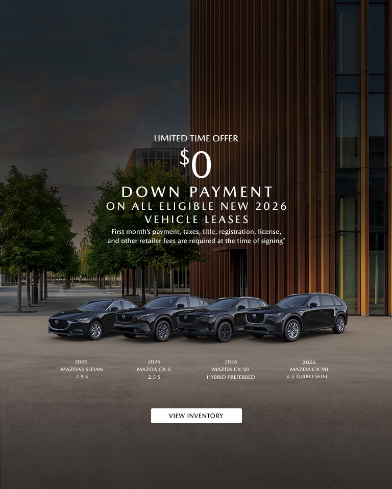 Mazda3 Sedan, CX-5?, CX-50 Hybrid,?CX-90 MHEV