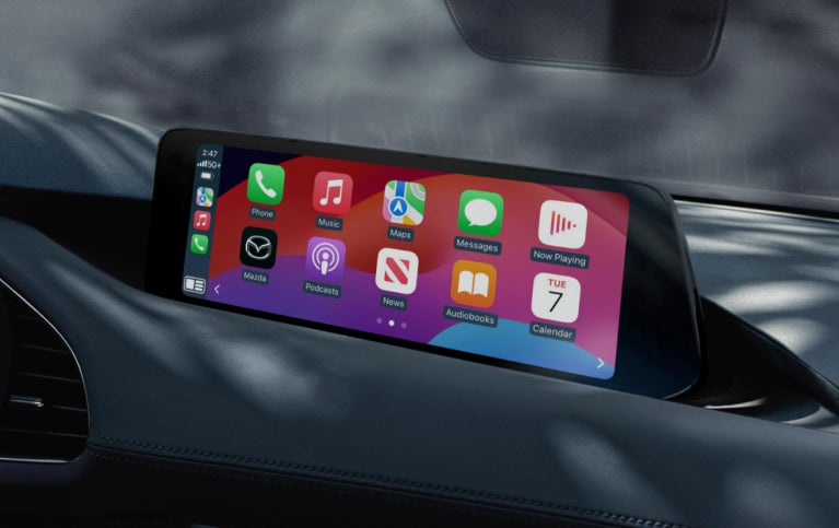 2025 Mazda 3 Sedan -Apple CarPlay Integration Feature | Wyatt Johnson Mazda in Clarksville TN
