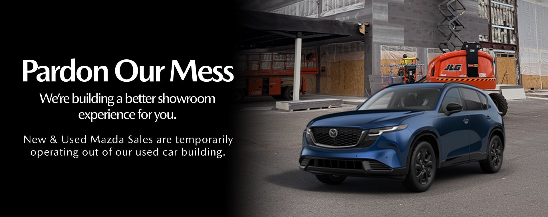 We’re building a better showroom experience for you.