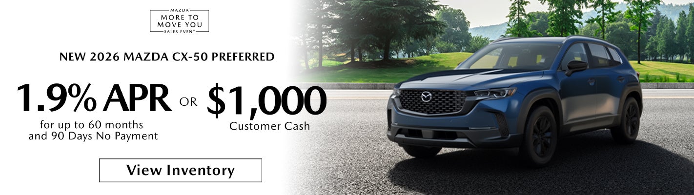New 2026 Mazda CX-50 Preferred