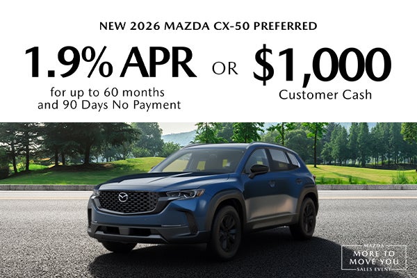 New 2026 Mazda CX-50 Preferred