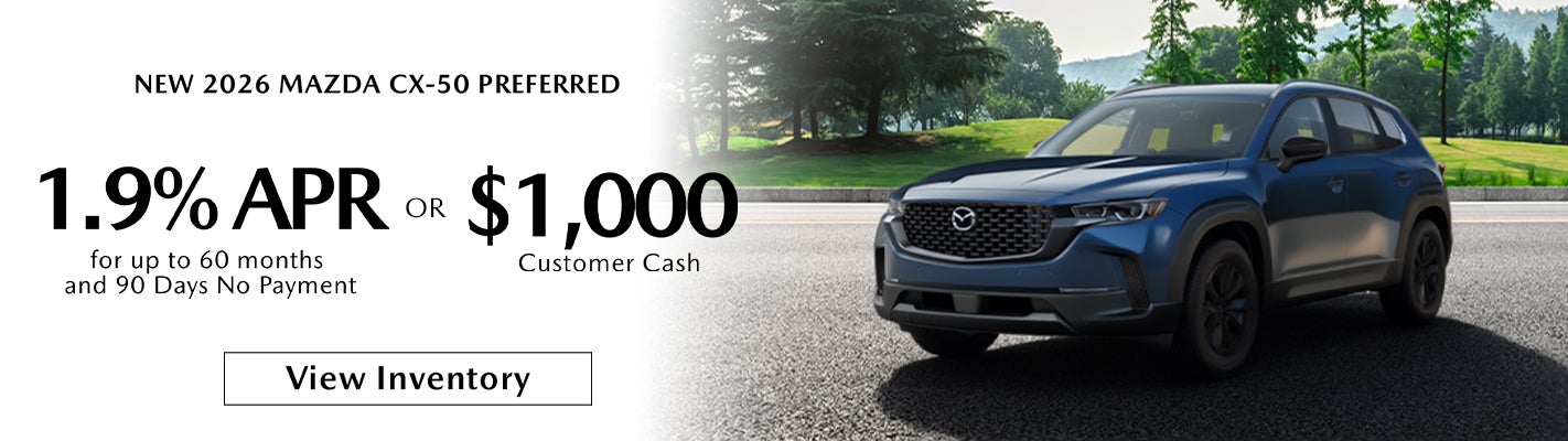 New 2026 Mazda CX-50 Preferred
