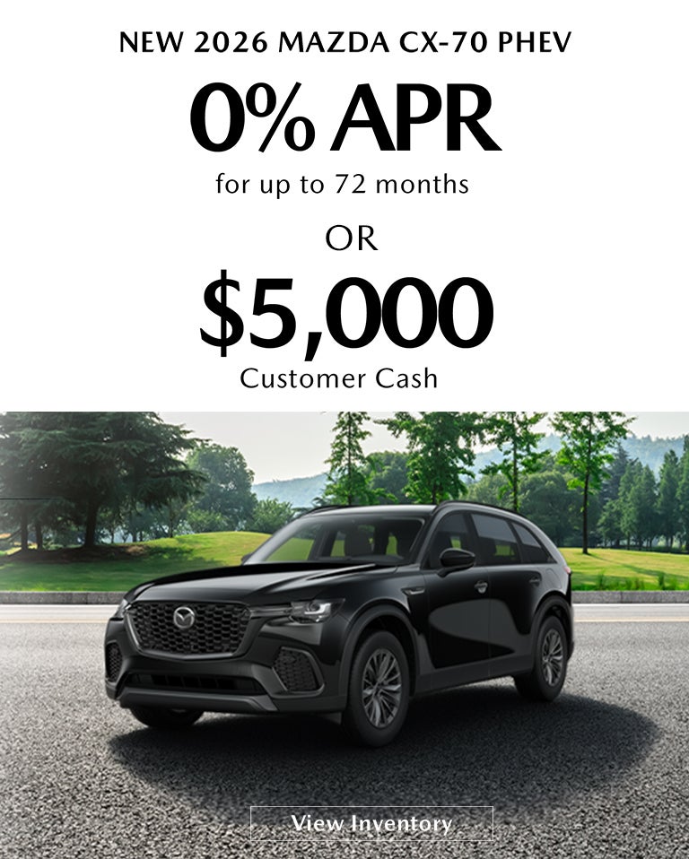 New 2026 Mazda CX-70 PHEV