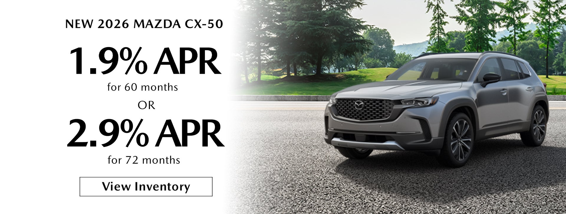 New 2026 Mazda CX-50 