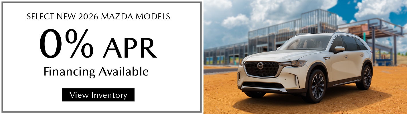 Select New 2026 Mazda Models