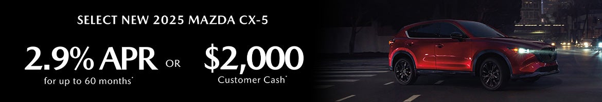 Select New 2025 Mazda CX-5