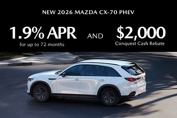 New 2026 Mazda CX-70 PHEV